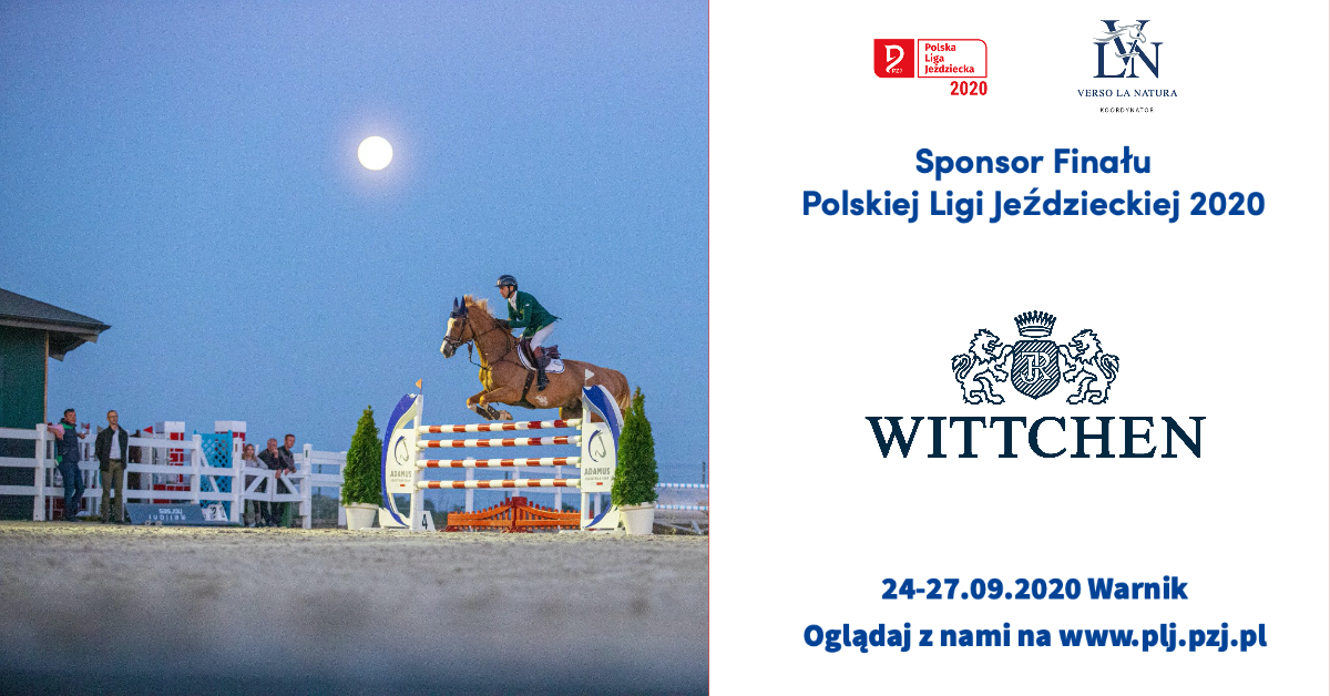 Wittchen sponsorem Finału Polskiej Ligi Jeździeckiej 2020! 